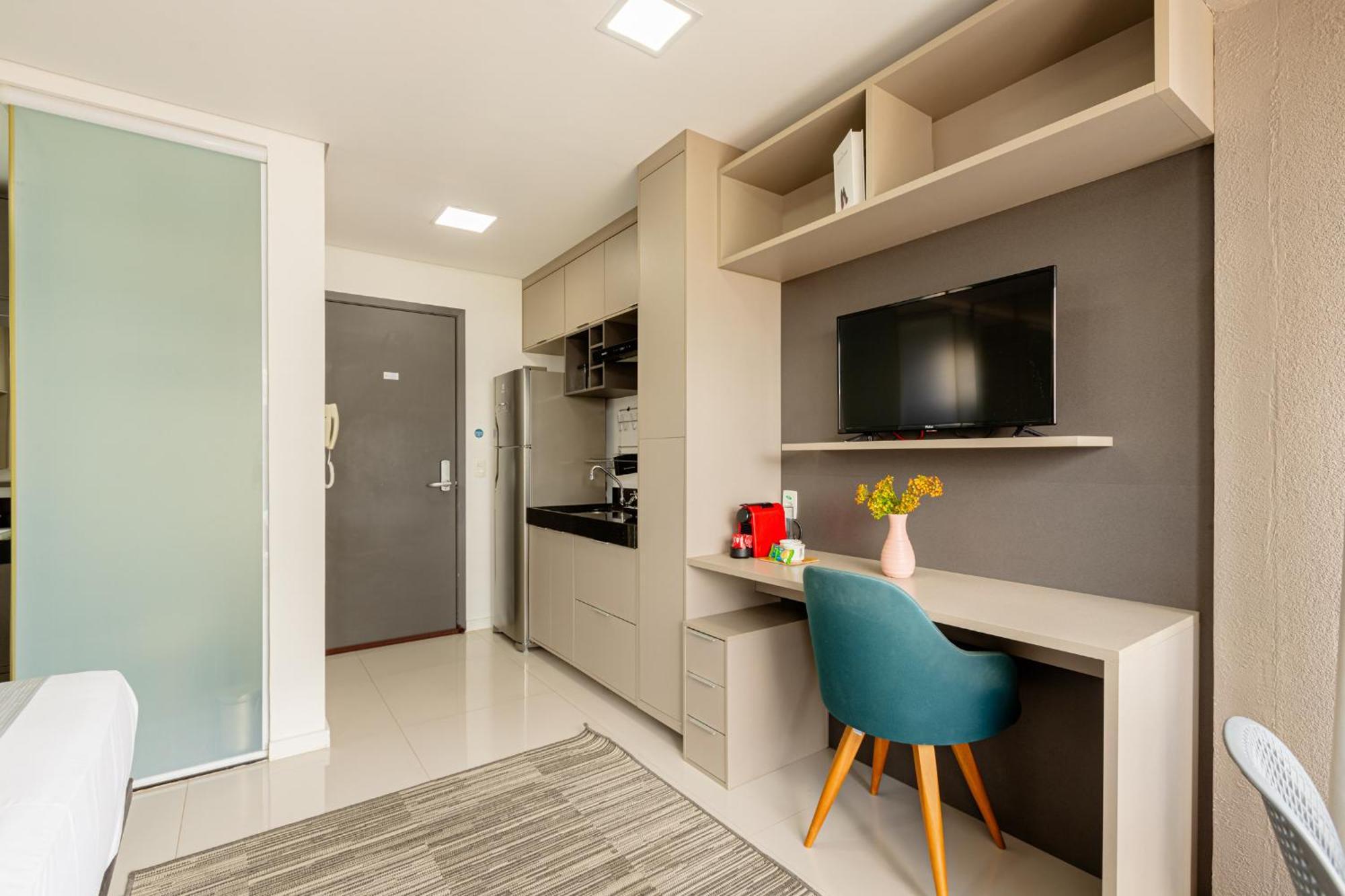 Apartamento Easy Star - Praticidade E Conforto Na Olimpia Com Piscina - Ae01h *
