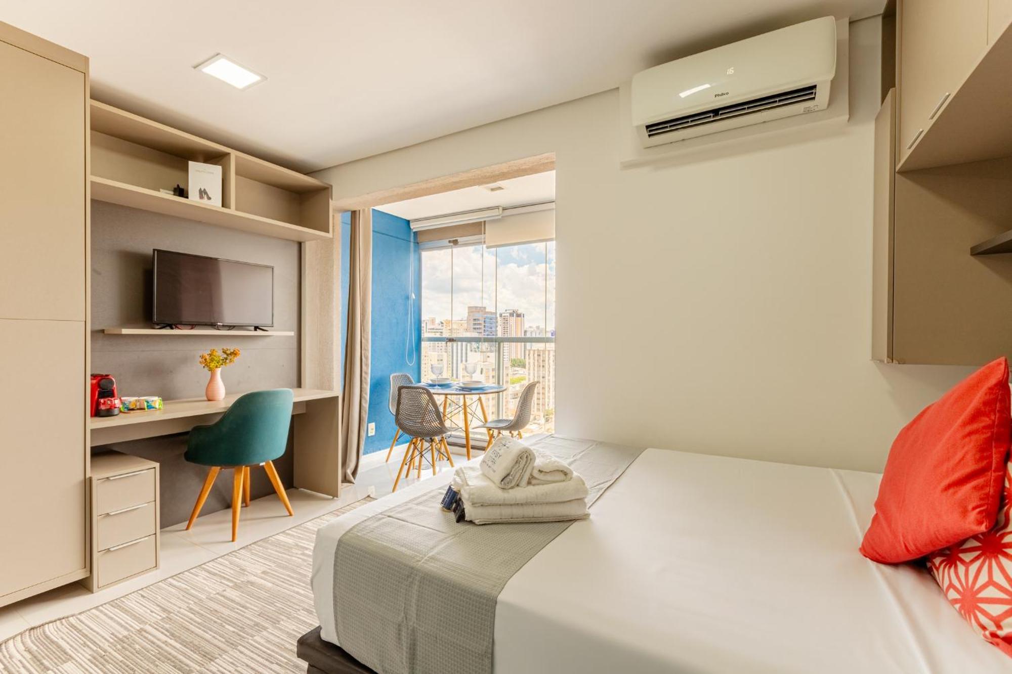 Easy Star - Praticidade E Conforto Na Olimpia Com Piscina - Ae01h Sao Paulo