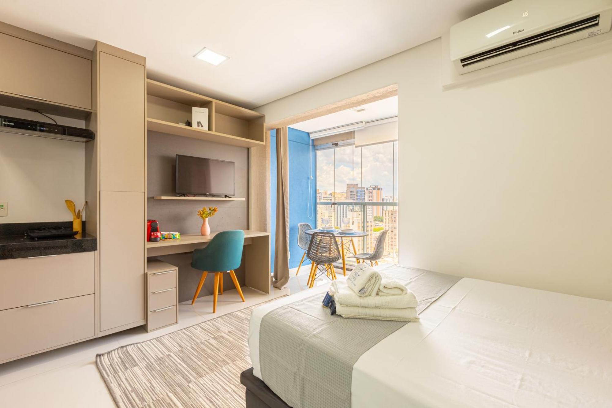 Easy Star - Praticidade E Conforto Na Olimpia Com Piscina - Ae01h * Sao Paulo